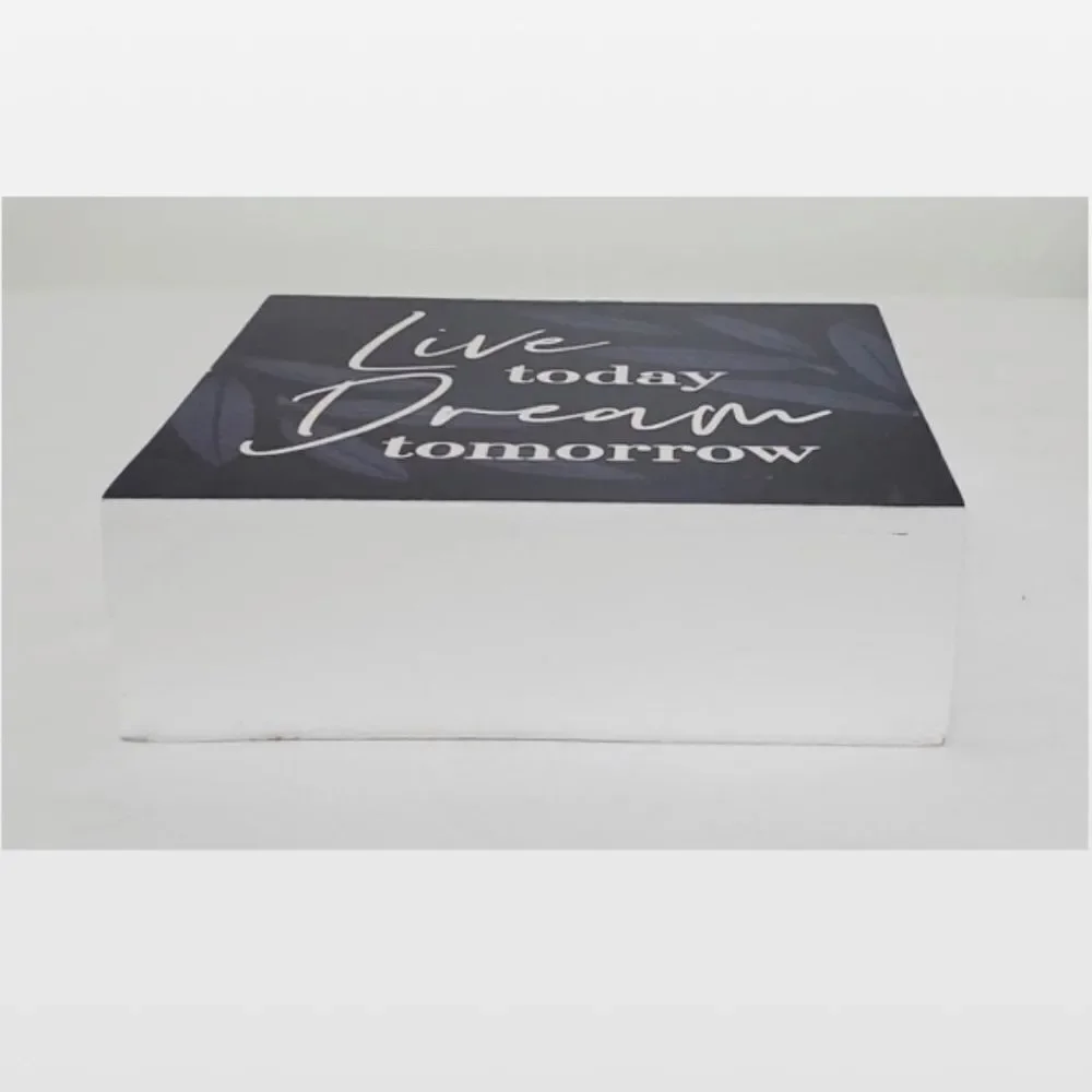 New Motivational Home Wood Sign Décor